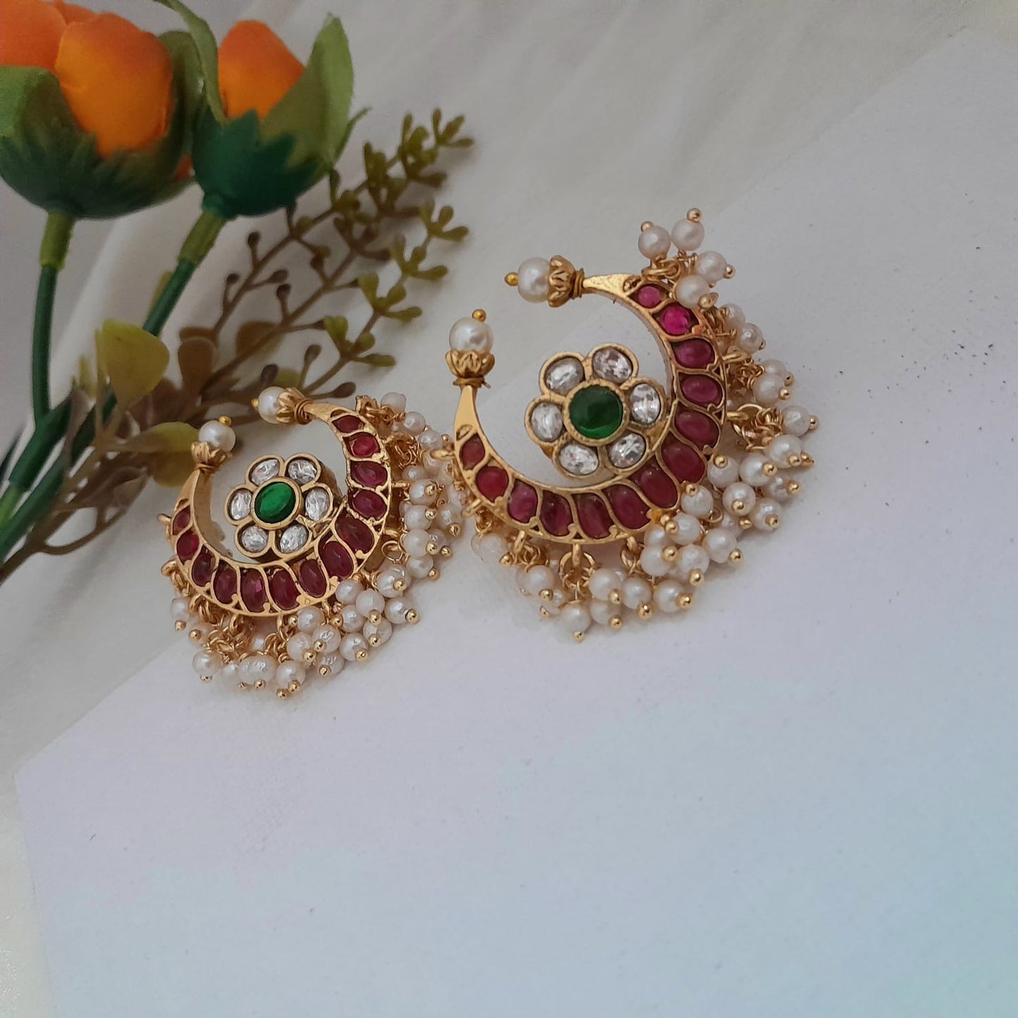 Kemp stone bali earring