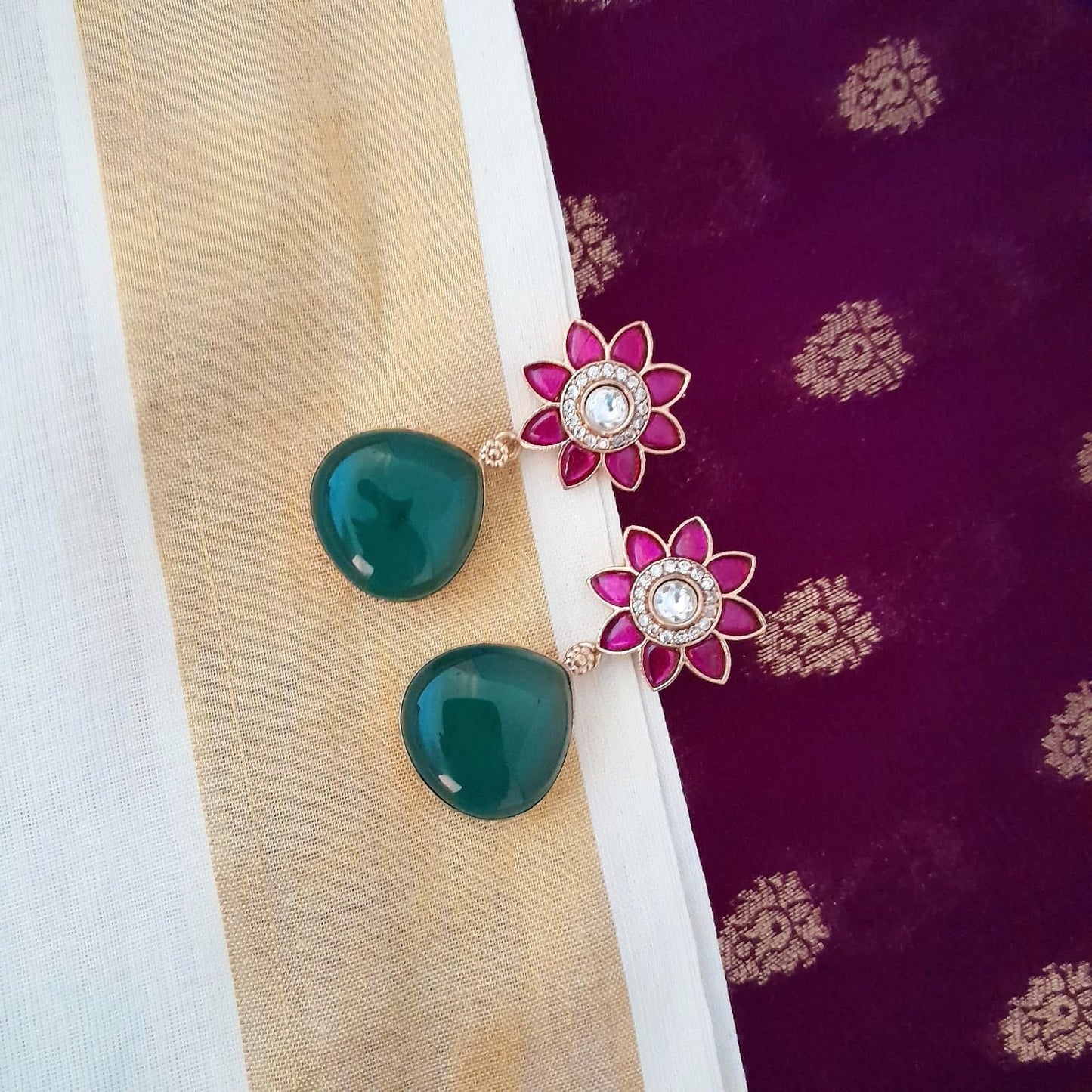 A Gorgeous Jadau kundan exclusive bridal Choker set