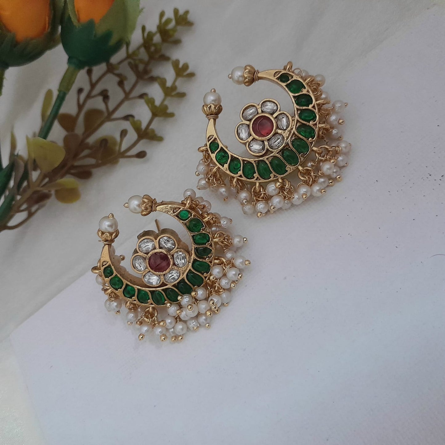 Kemp stone bali earring