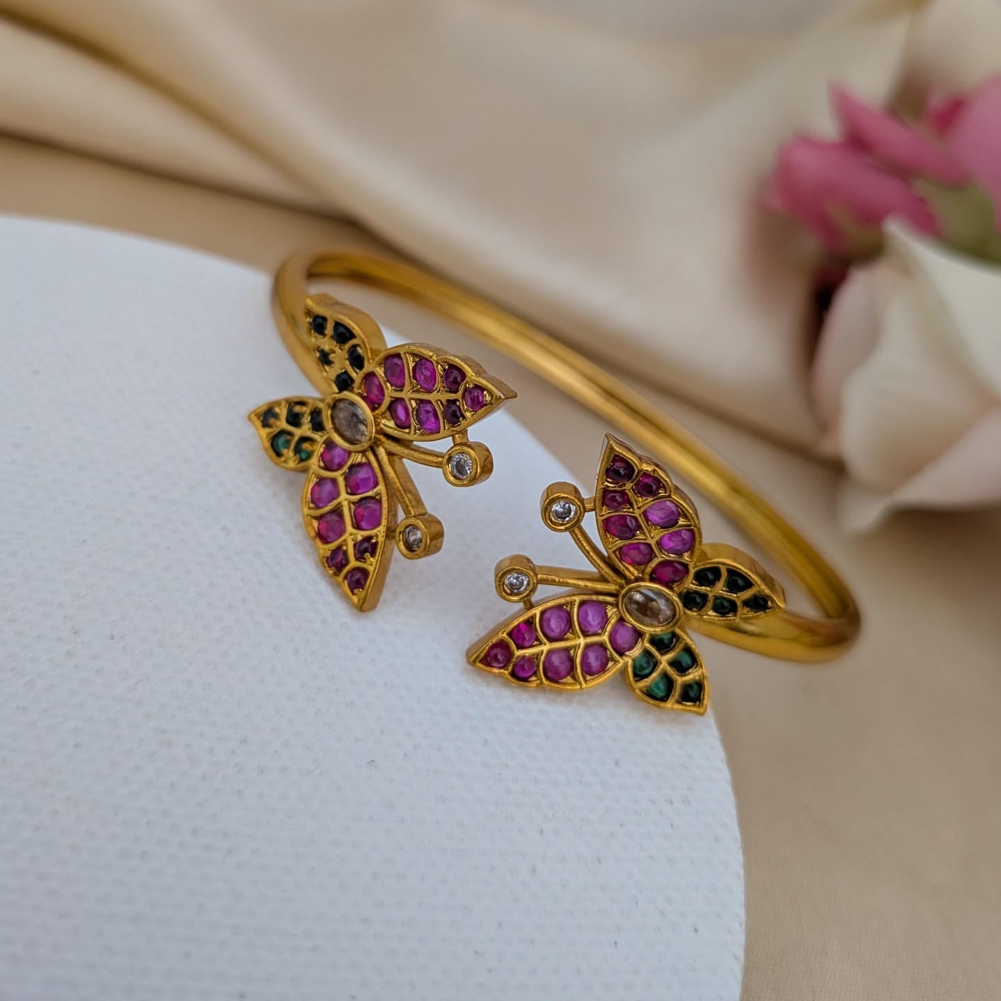 Butterfly kada bangle