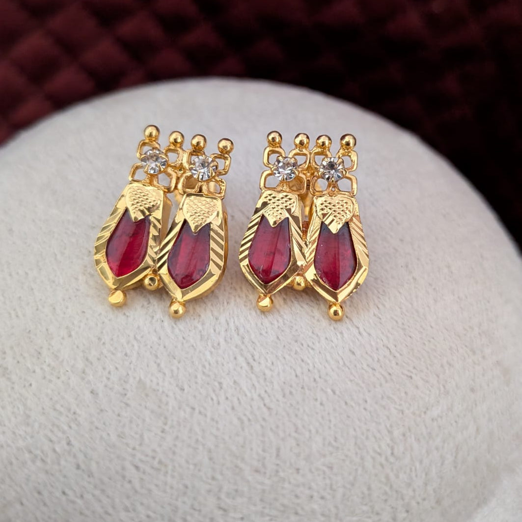 Kerala Microplated Nagapada Stud