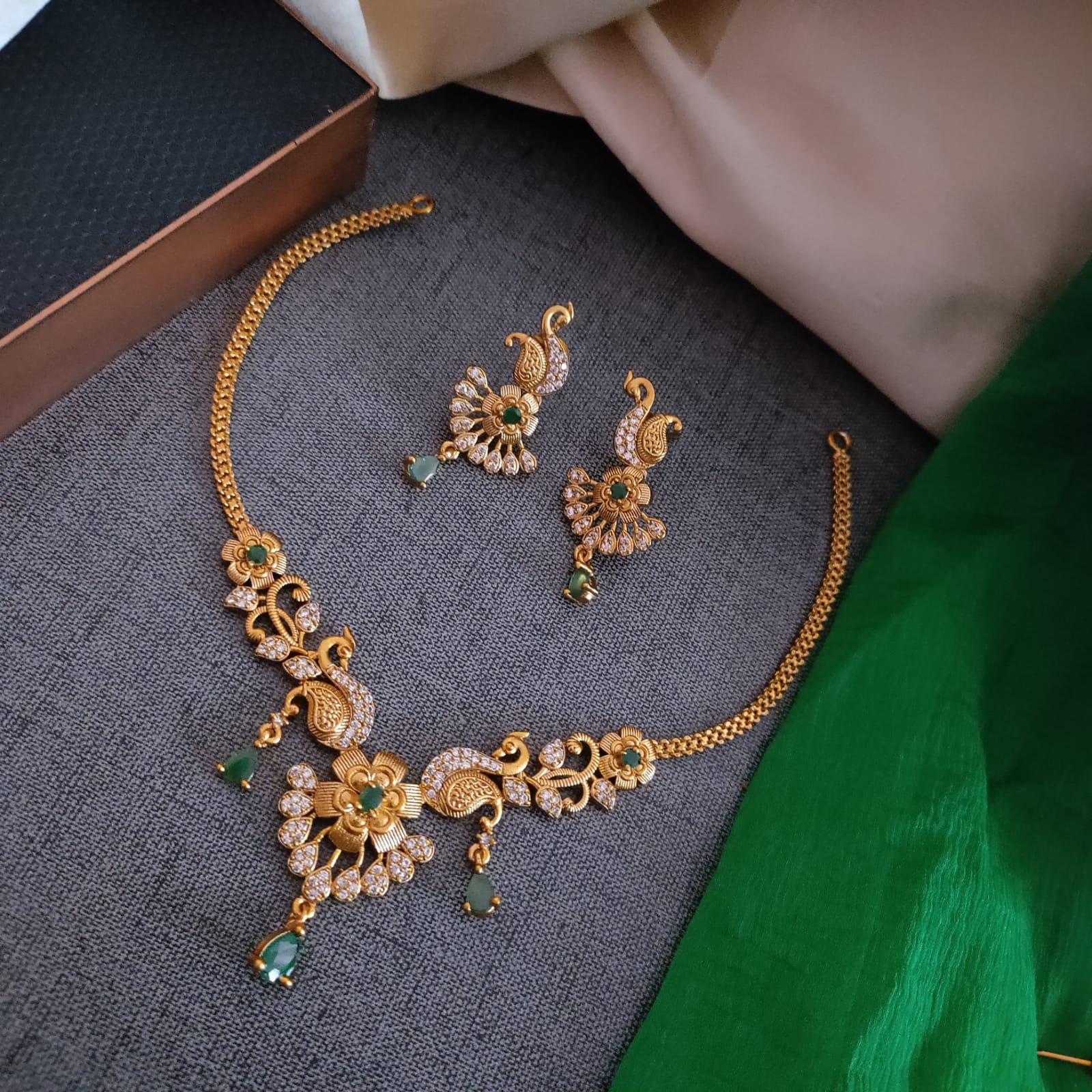 Our awesome trending lakshmi necklace – Devkriyaz Jewels (Devbeads)