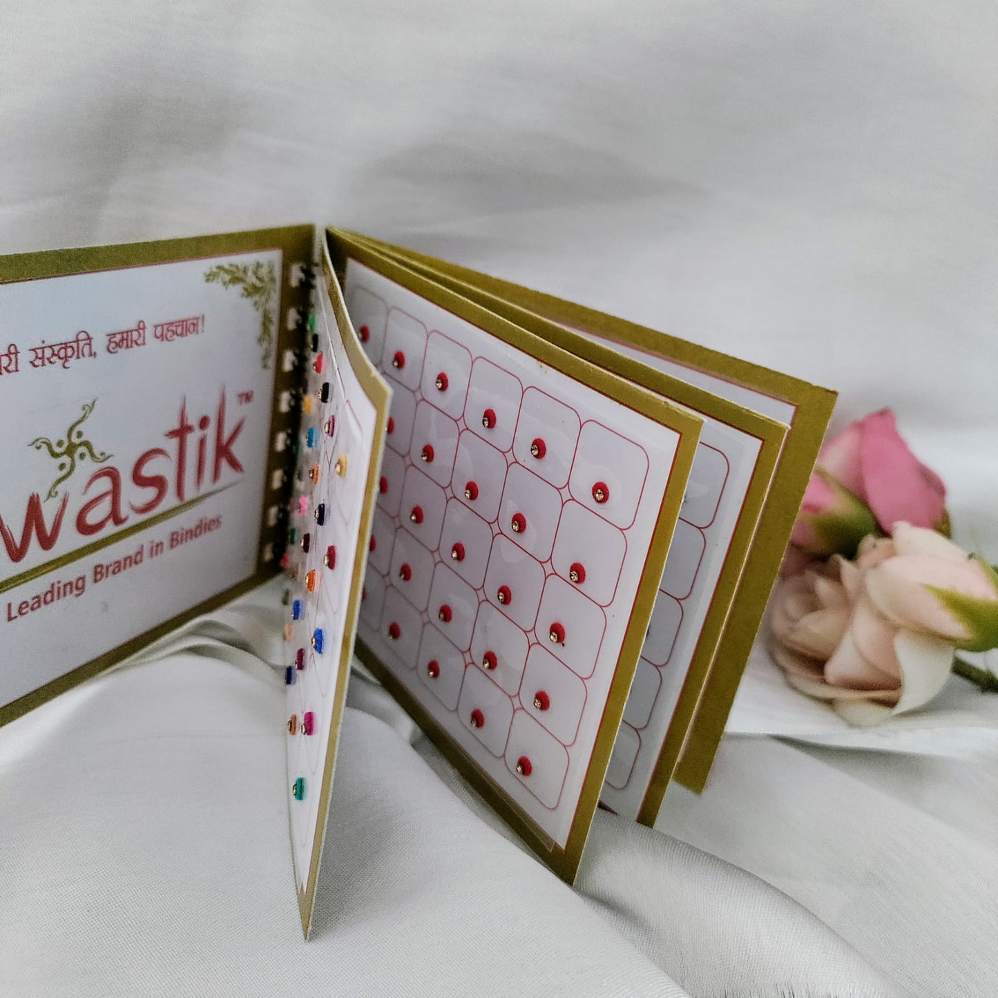 120 pcs Mini Stone Bindi Spiral booklet - Size 3