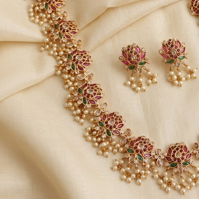 Lotus stone long set