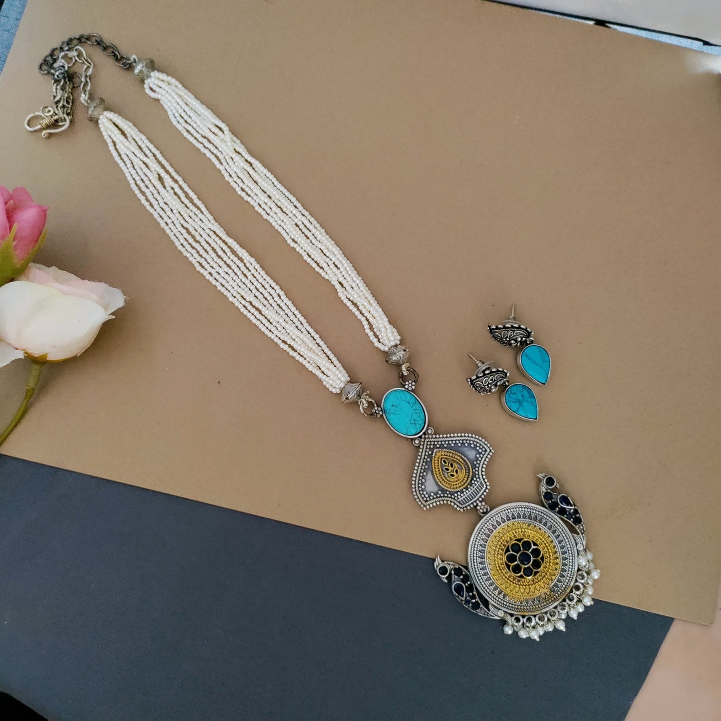 Pearl dualtone sla long chain set