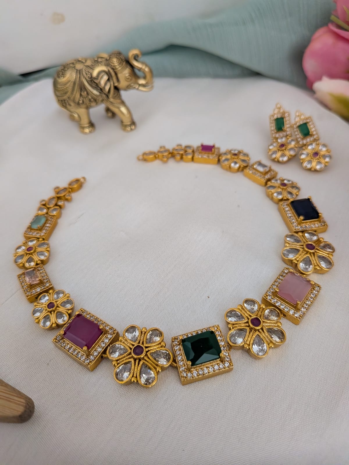 Contemporary Ethnic / Multi-Stone Polki