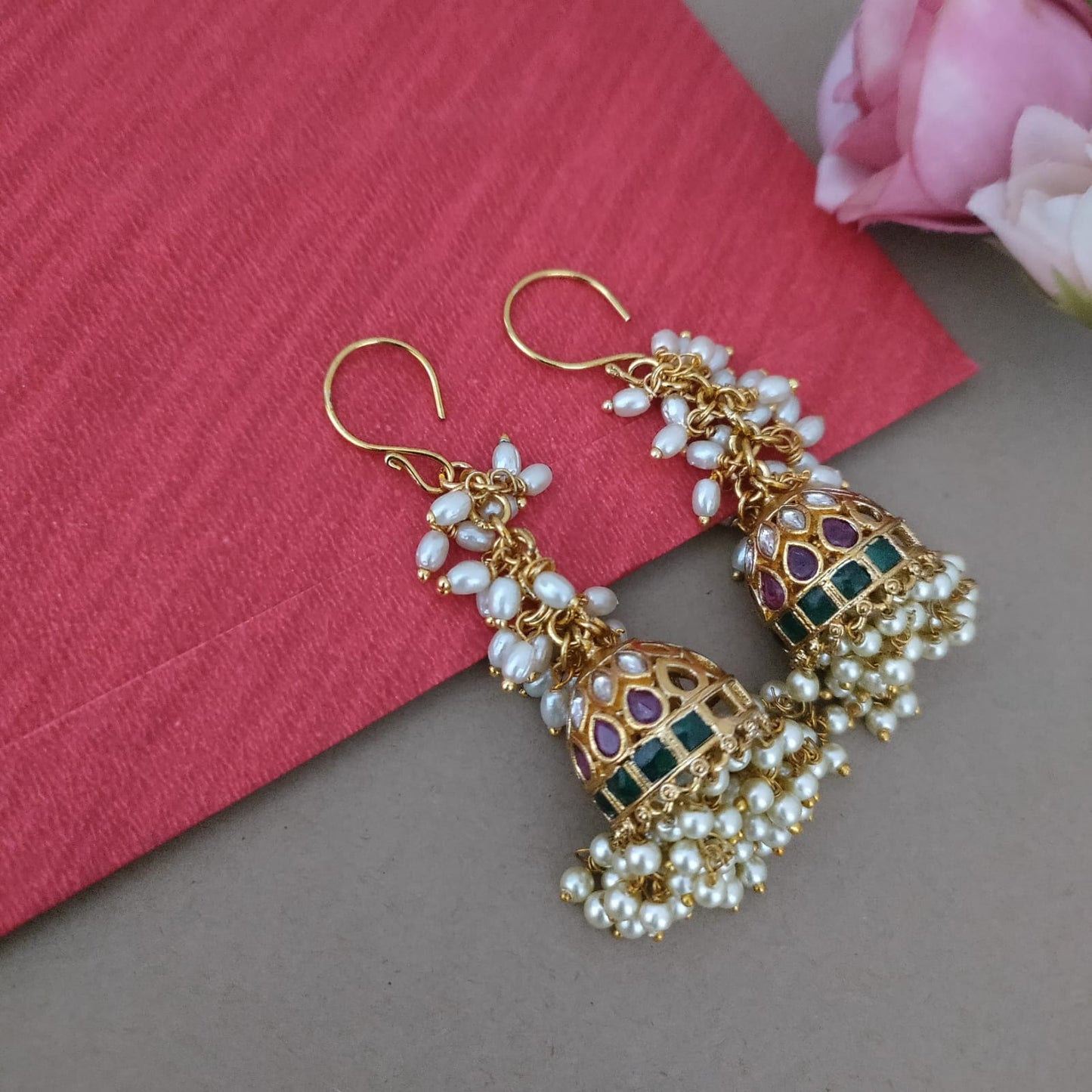 Rice pearl long jumkha