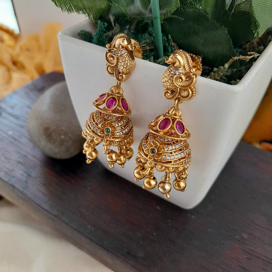 Peacock AD stone jumkha