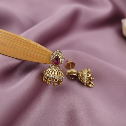 Small ruby stone jumkha