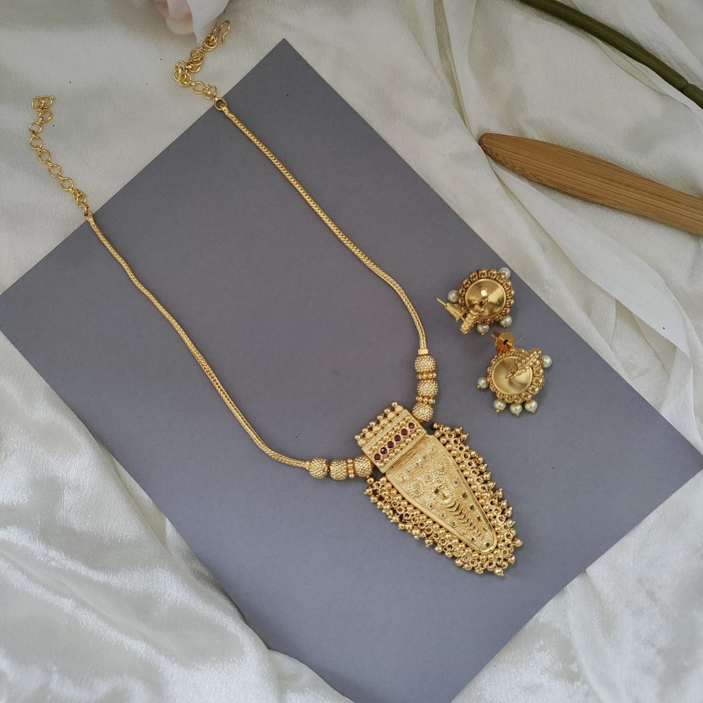 Nettipattam pendant Kerala design chain