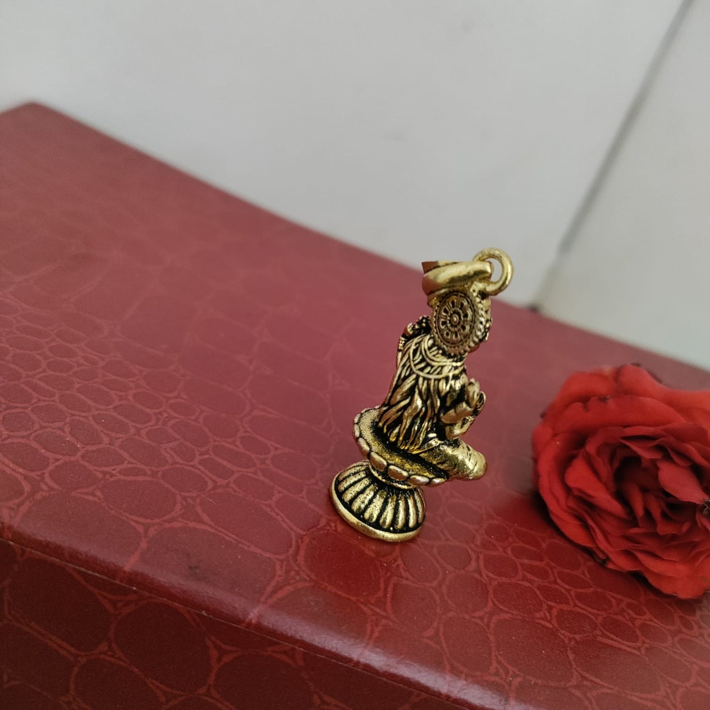 Brass Lakshmi pendant