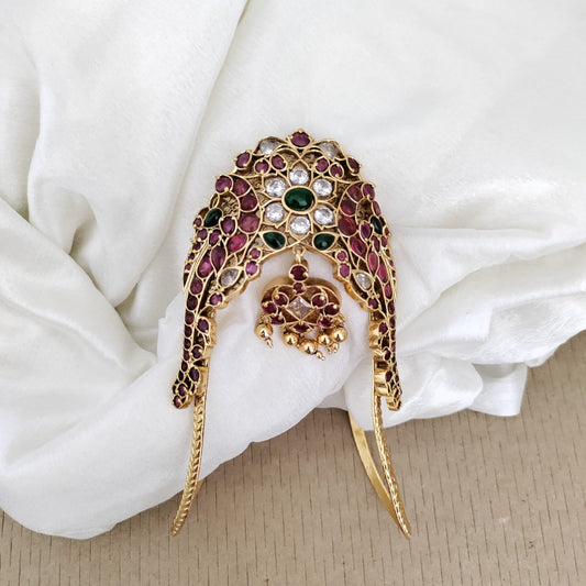 Kemp peacock design bridal Vanki