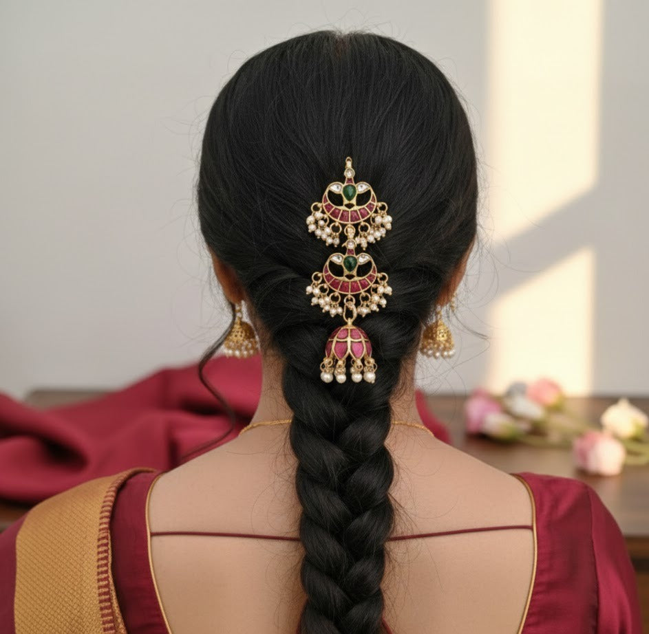 Jadau hair choti / Jada Billa