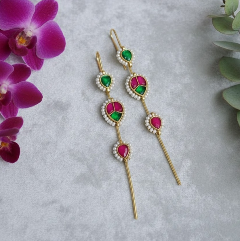 Needle jadau earcuff