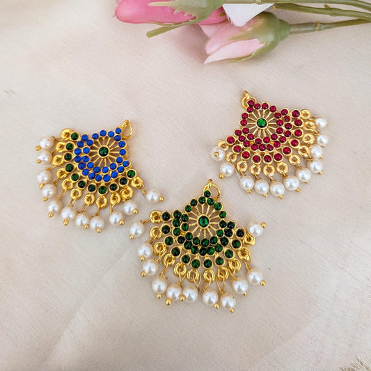 Bharathanatyan kemp Jada billa / Hari pin Kemp small