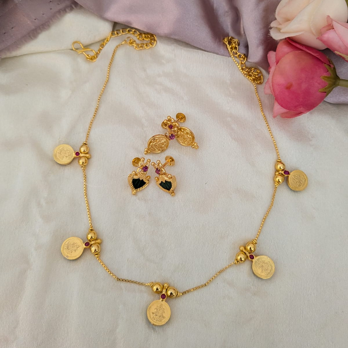 Slim - Microplated Palaka and coin reversible - Kerala design