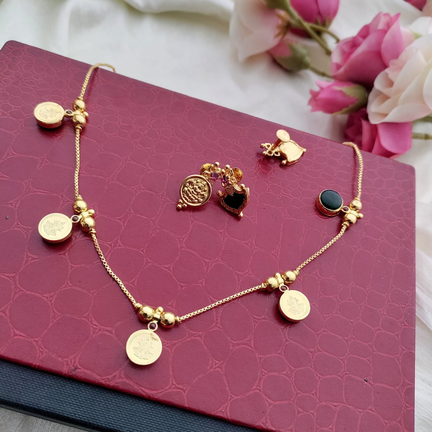 Slim - Microplated Palaka and coin reversible - Kerala design