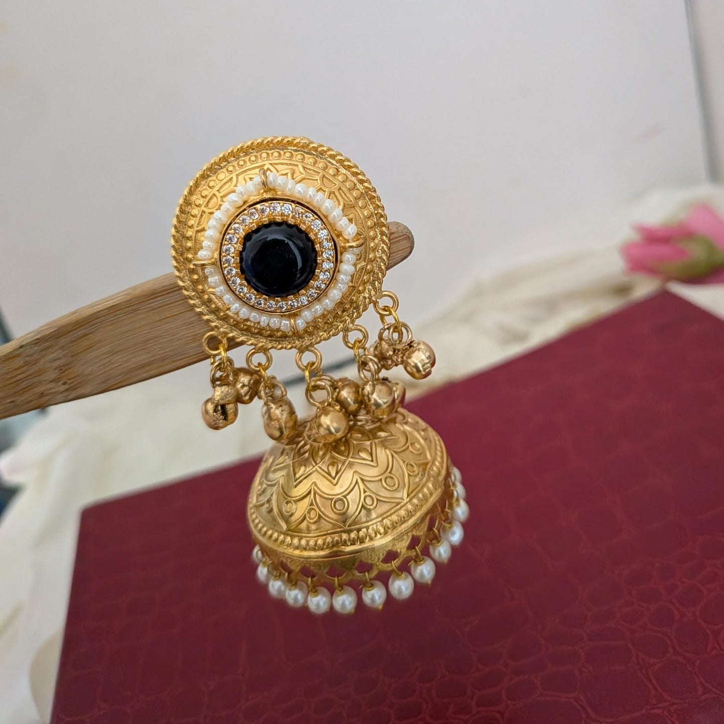 Bridal ghongroo jumkha