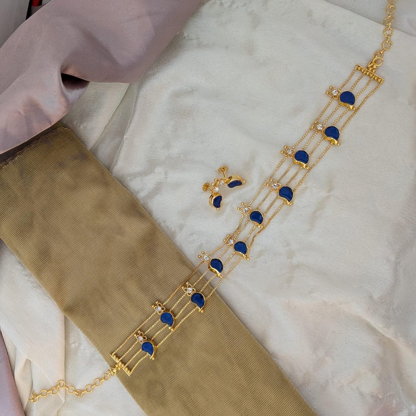 Choker - Mango design Microplated - Kerala design