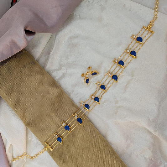 Choker - Mango design Microplated - Kerala design