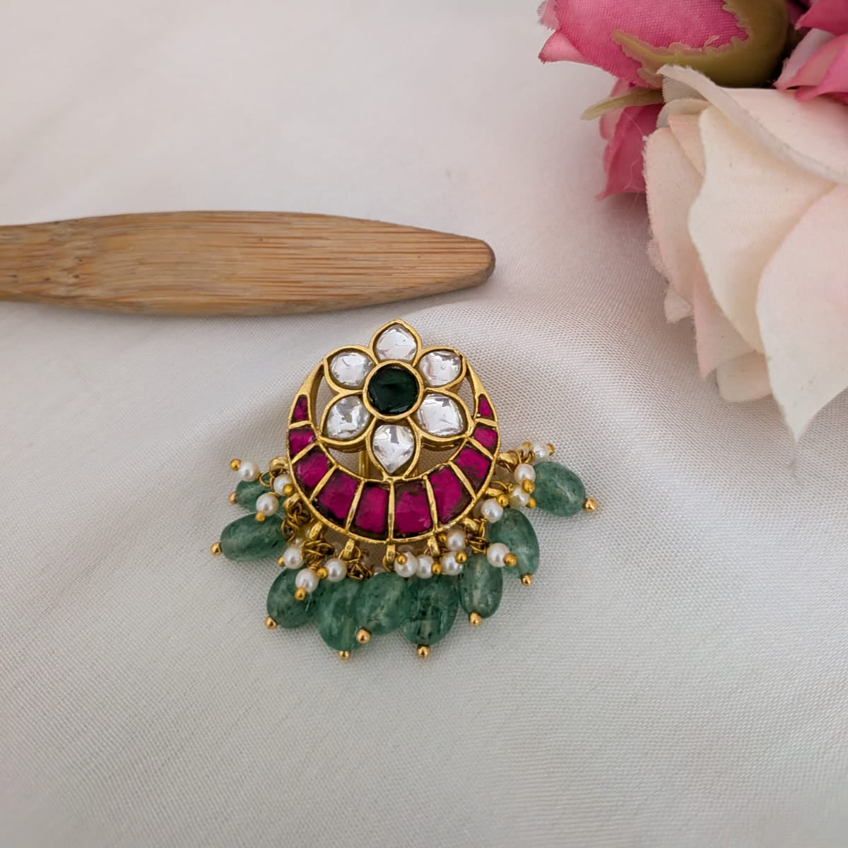 Jadau Kundan Hair pin / Jada Billa