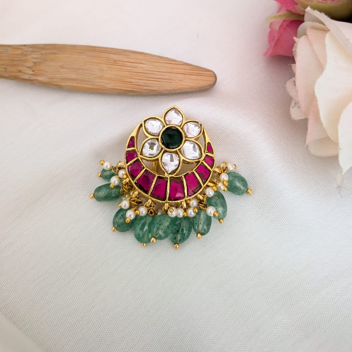 Jadau Kundan Hair pin / Jada Billa