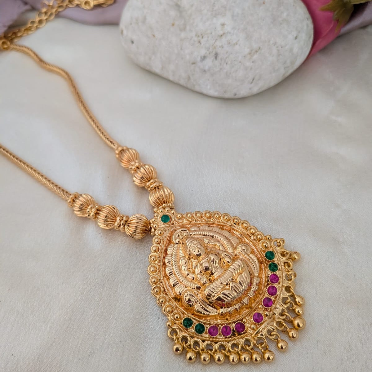 Pendant Chain - Impon lakshmi pendant chain