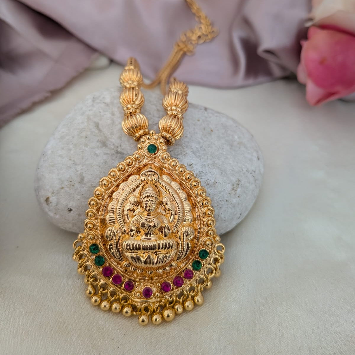 Pendant Chain - Impon lakshmi pendant chain