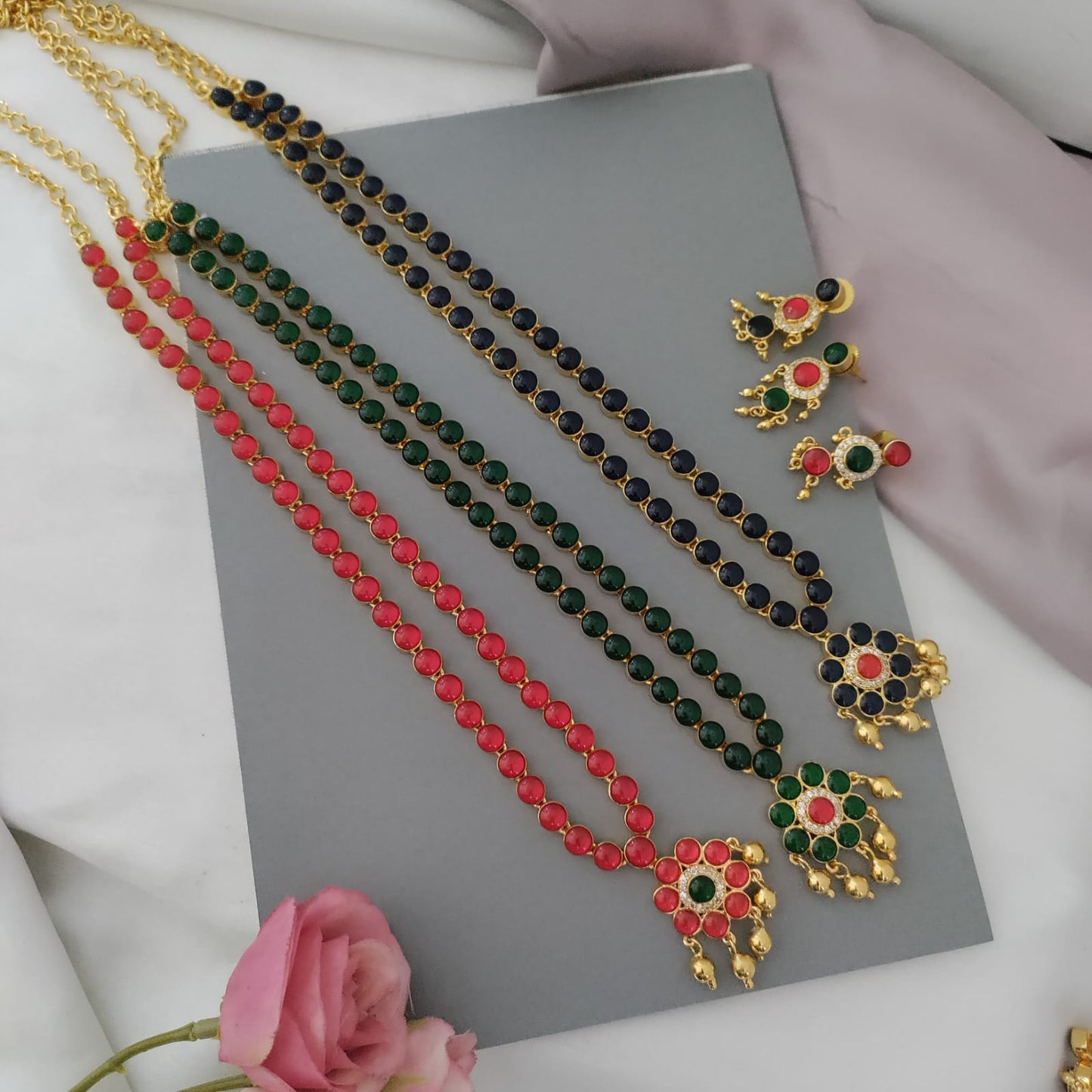 Traditional kemp long necklace