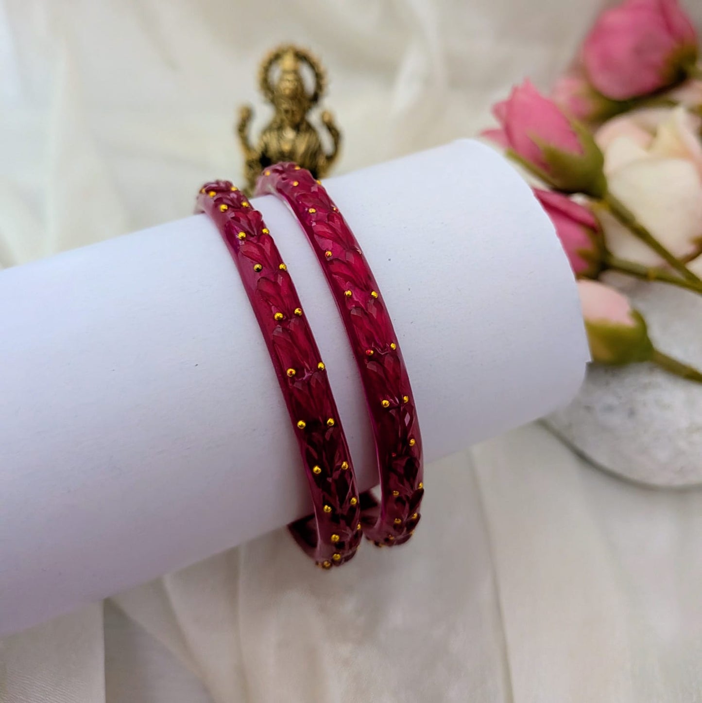 Borosil Glass bangle - Set of 2
