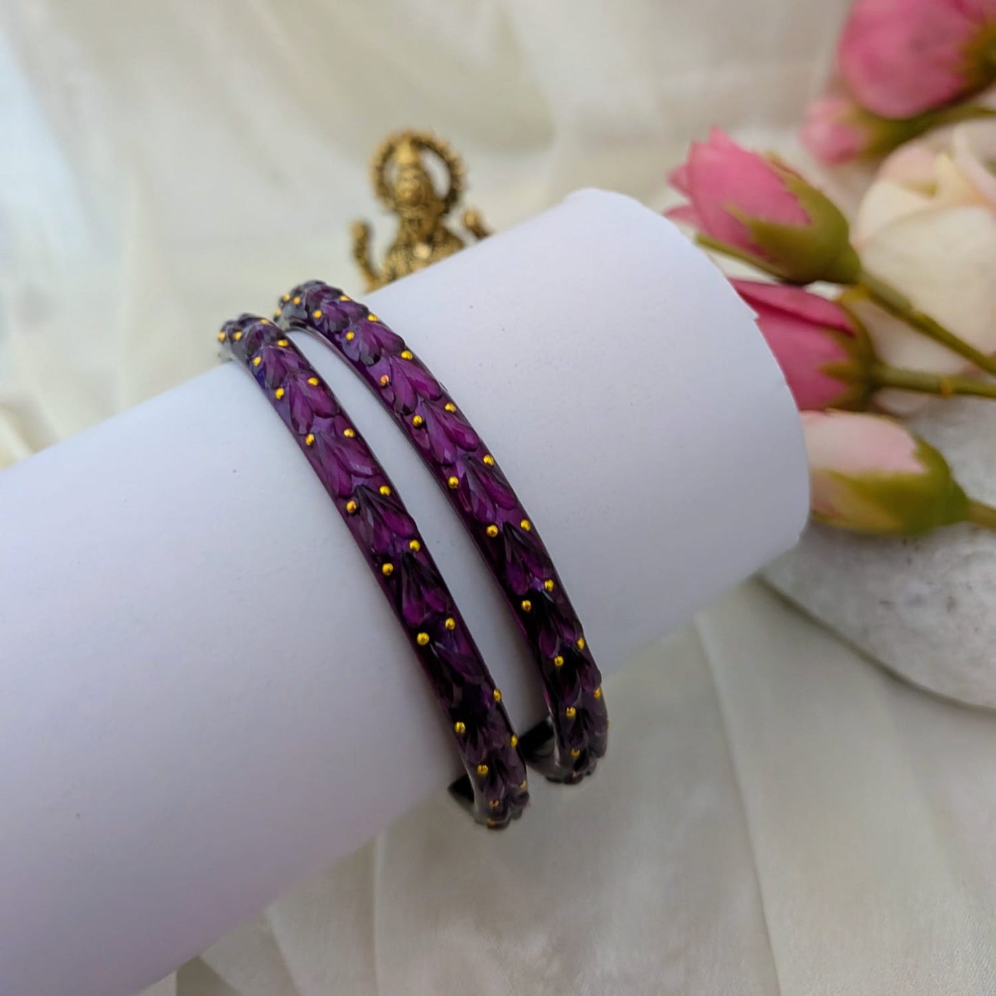 Borosil Glass bangle - Set of 2