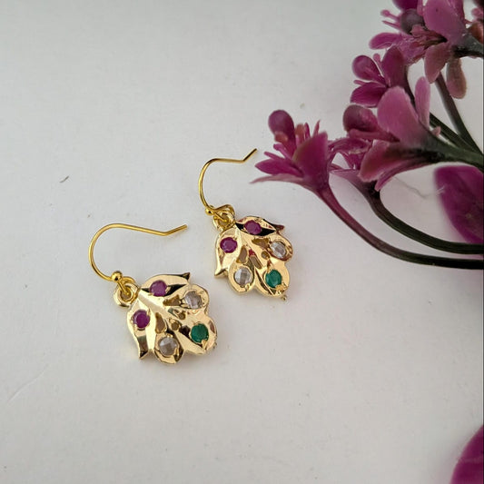 Microplated  hook earring