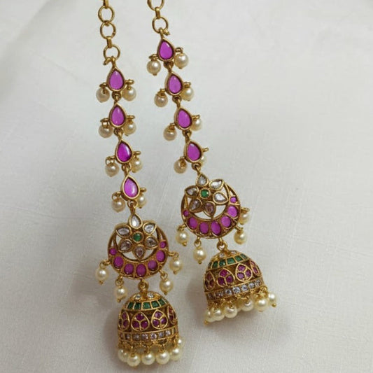 Kemp stone jumkha with earchain