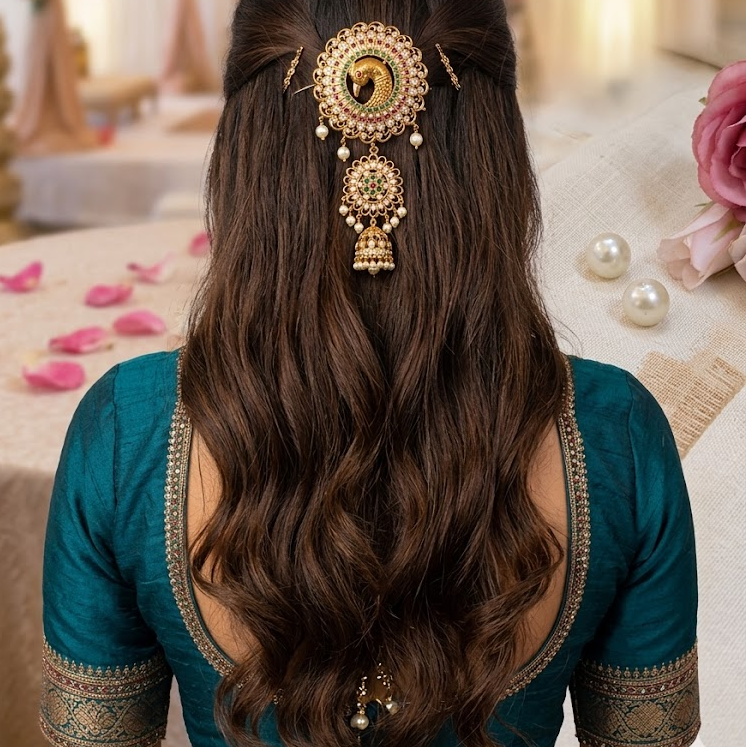 Peacock jumka  Choti/Jadabilla