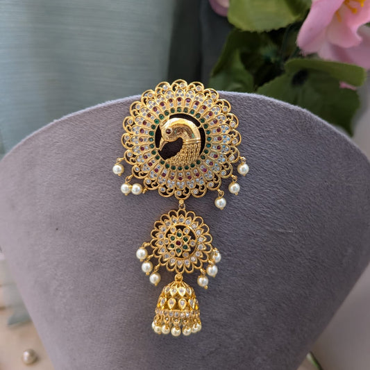 Peacock jumka  Choti/Jadabilla
