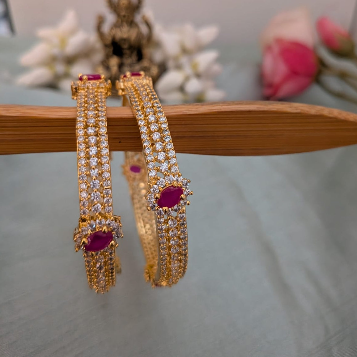 CZ Stone studded Kids-bangle