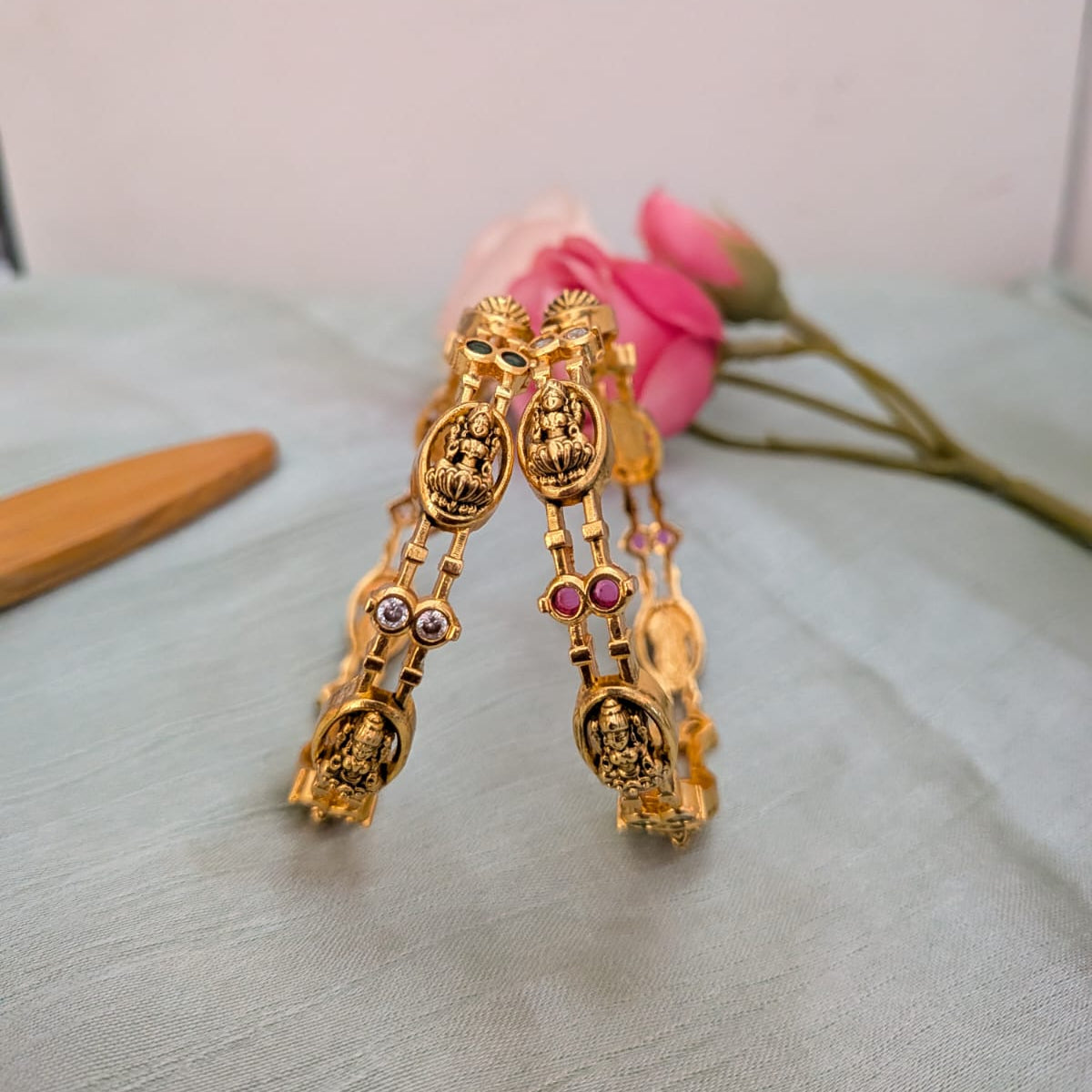 Oval Lakshmi motif Kids-bangle