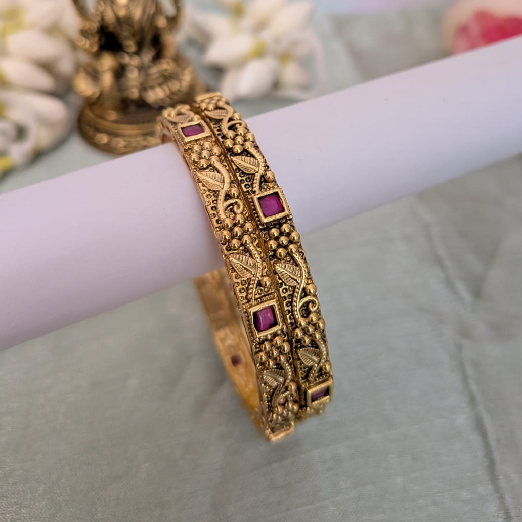 Oval Lakshmi motif Kids-bangle