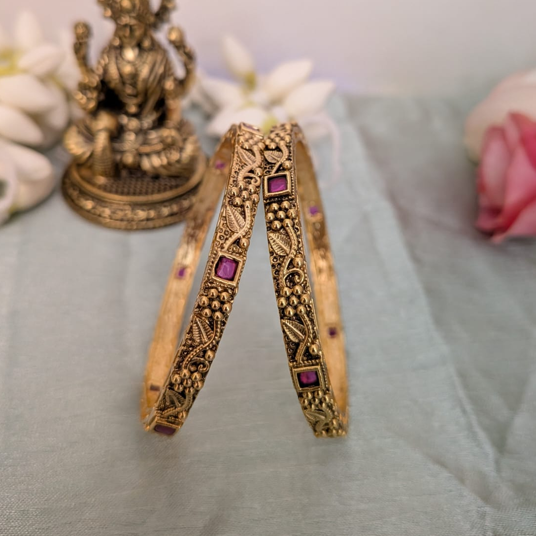 Oval Lakshmi motif Kids-bangle