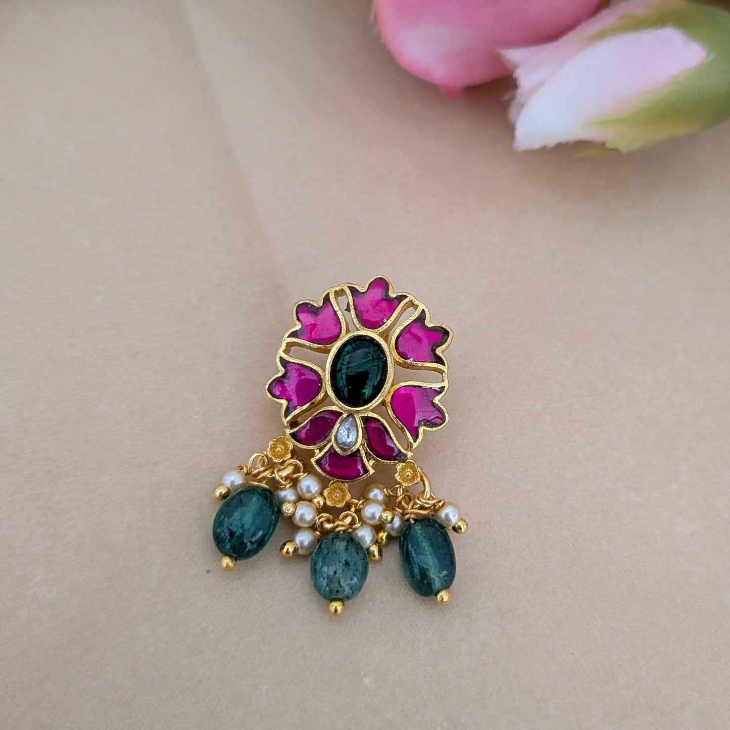 Hair accessory - Jada billa Jadau kundan set of 3