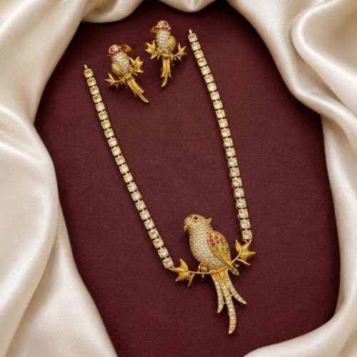Parrot AD Stone Necklace Set