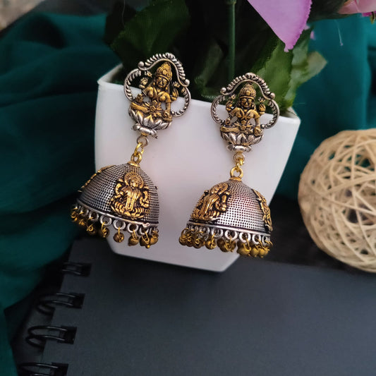 Lakshmi  Dual tone Jumkha