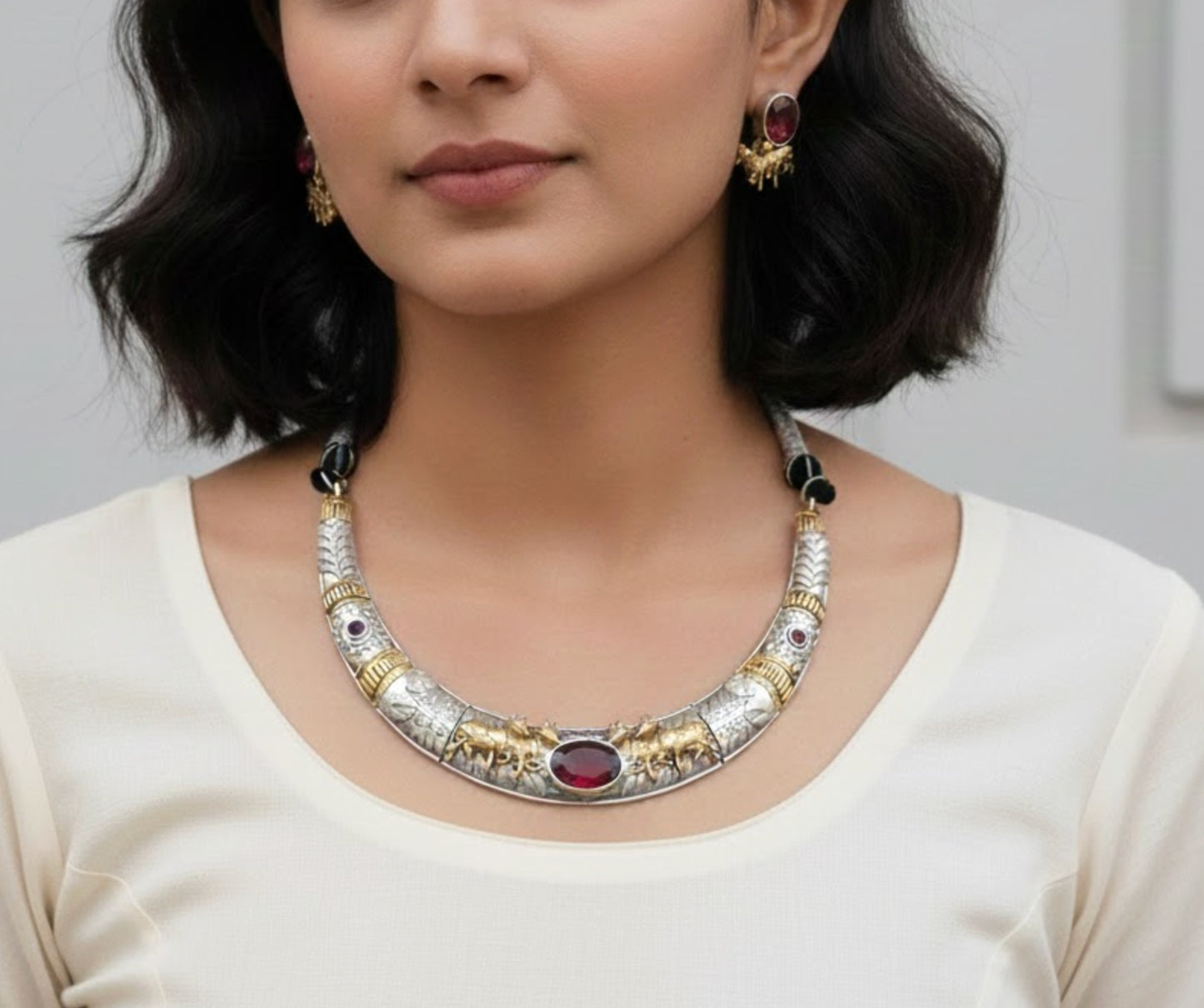 Cow dualtone hasuli set