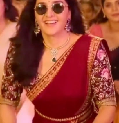 Manju warrier Inspired Hasli set
