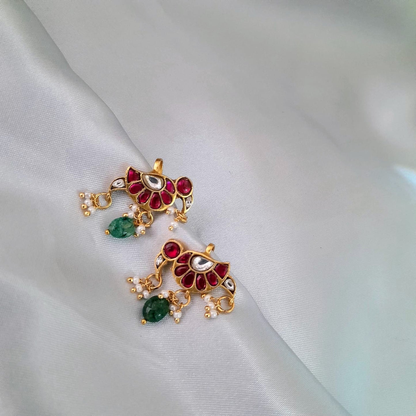 Bird design Jadau earcuff/Bugadi