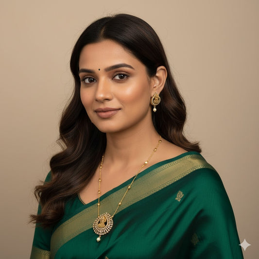 Lakshmi pendant chain