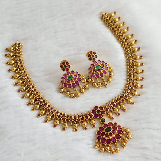 Ruby kemp necklace