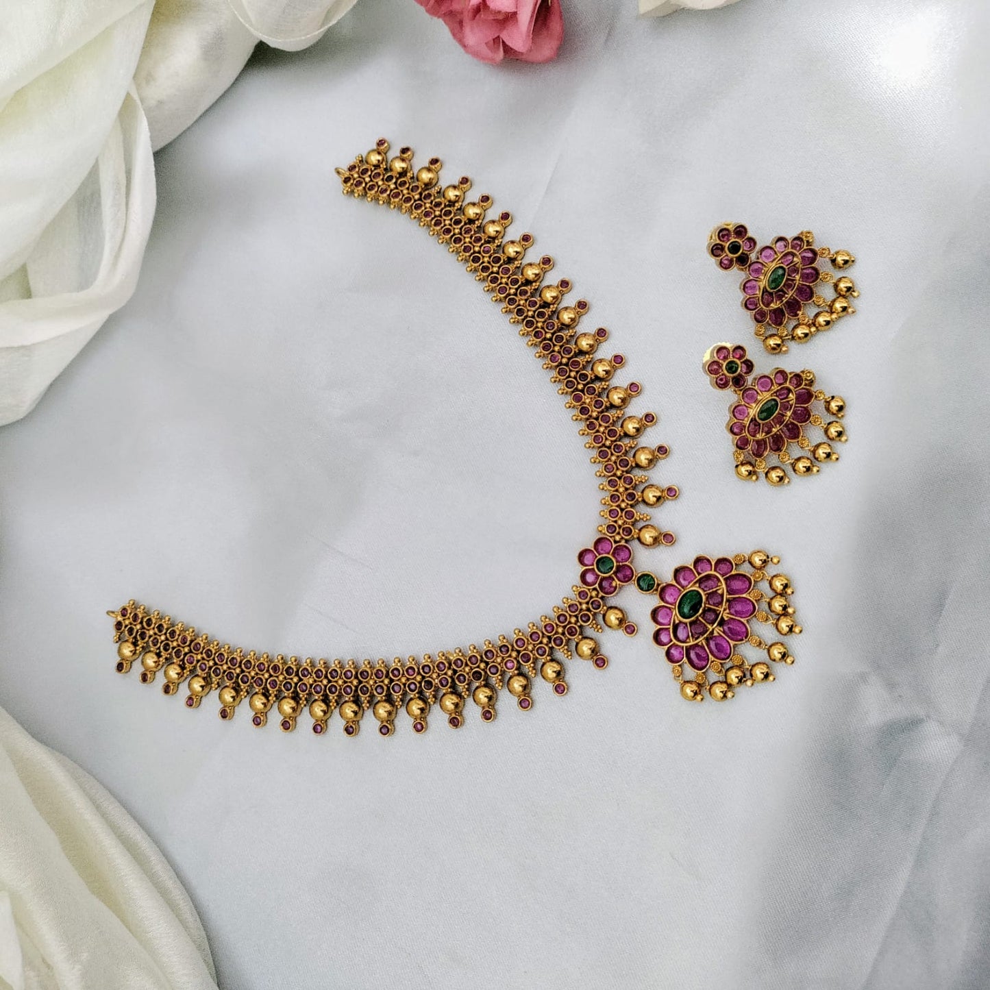 Ruby kemp necklace