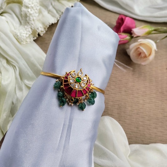 Jadau floral armlet/Bajuband/Vanki