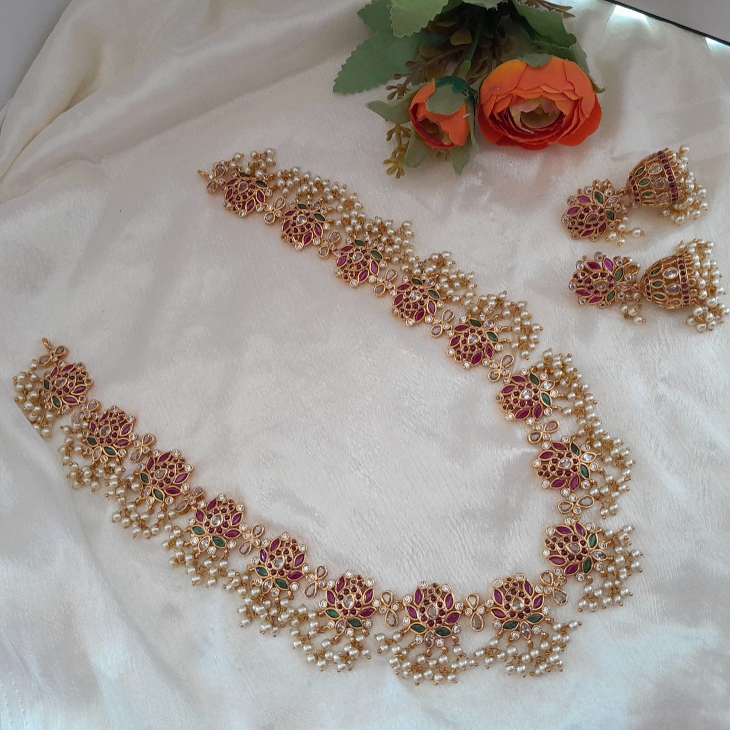 Lotus stone long set